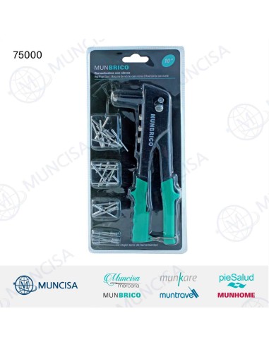 REMACHADORA MANUAL 10" C/REMACHES