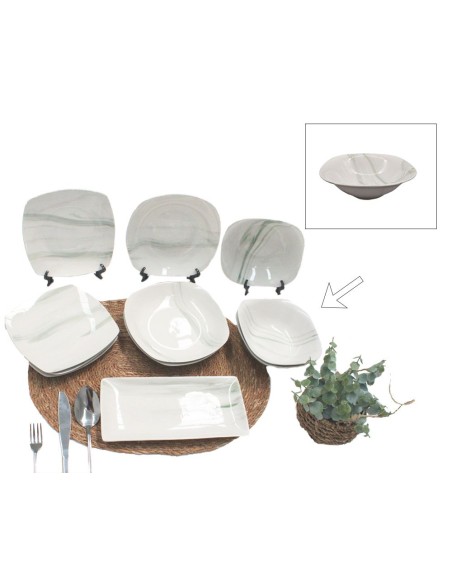 BOW L (18 Cm) CUADRADO (M armol gris)