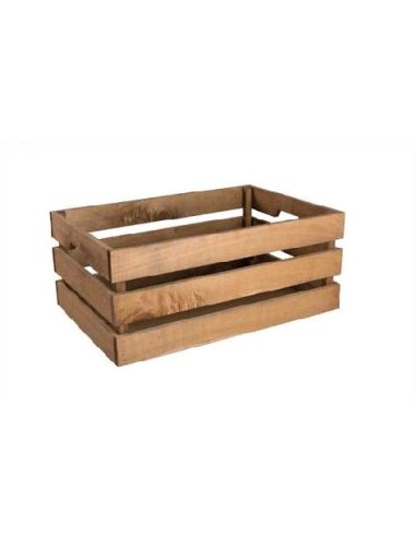 CAJA BASQUET PEQ. ENVEJECIDO 44X30X21.5CM