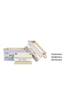 SET CAJAS DE MADERA (AQUI Y AHORA)