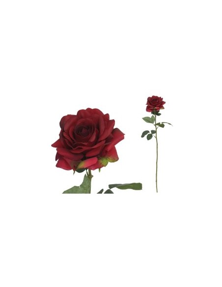 VARA ROSA ORLY 70 CM ROJO