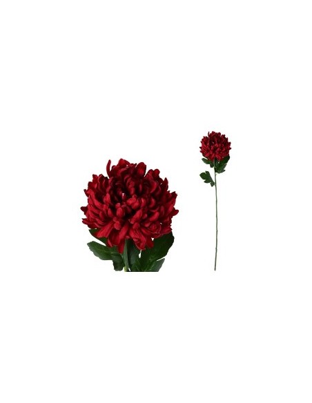 VARA CRISANTEMO -80CM (ROJO)