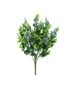 RAMO RELLENO EUCA/BOLAS X 9-47 CM (ROSA)