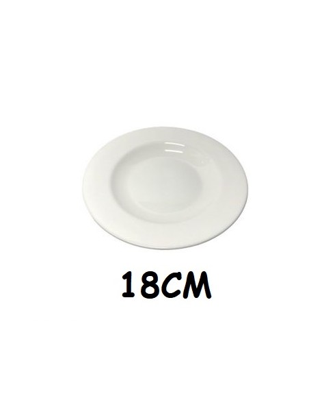 PLATO 18CM HONDO BLANCO BASIC