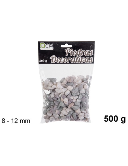 PIEDRA 8-12MM 500GR PULIDA