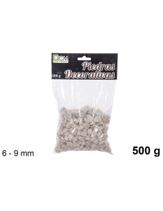 PIEDRA DECORATIVA AMARILLA 6-9 MM (500 GR.)