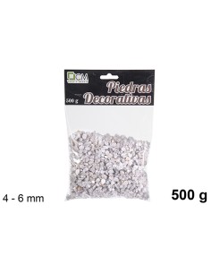 PIEDRA DECORATIVA NATURAL 4-6 MM (500 GR.)