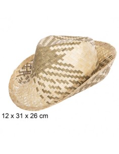 SOMBRERO PAJA BORSALINO BICOLOR