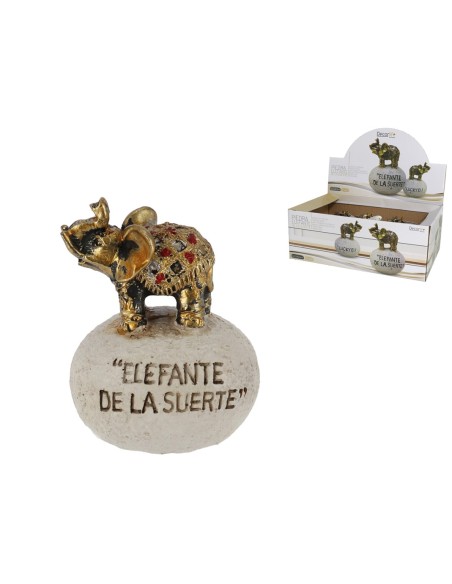 PIEDRA C/ELEFANTE DE LA SUERTE 5X3,5X6,5