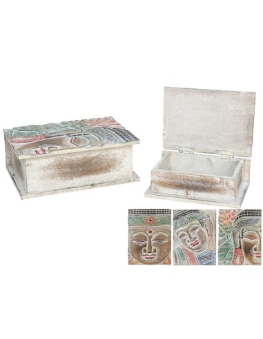 SET 2 CAJAS BUDA 20X15 CM NATURAL 3 STD