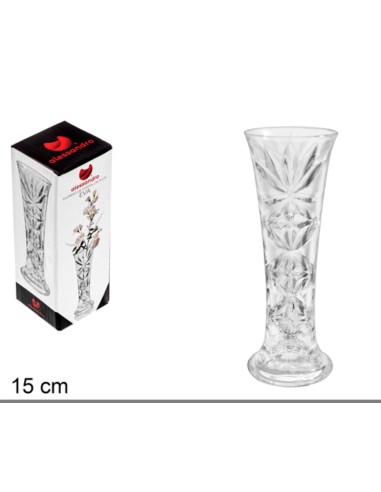 FLORERO CRISTAL EVA 15 CM