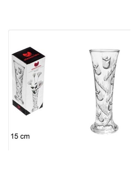 FLORERO CRISTAL MAR 15CM