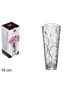 FLORERO CRISTAL TRIANGULO VERONA 18CM