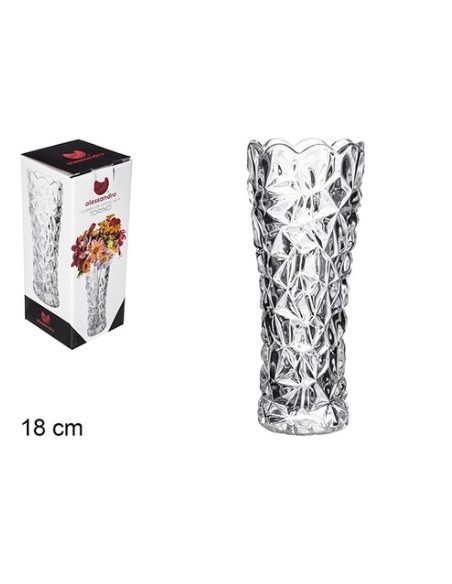 FLORERO CRISTAL TORINO 18CM