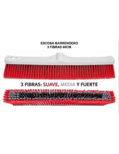 ESCOBA CEPILLO BARRENDERO TRIFIBRA TECNICA 60CM