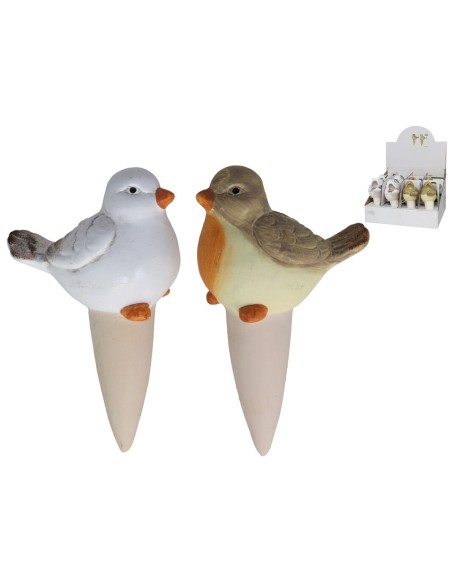 PAJARO RIEGO 8X5X13CM 2 SURTIDOS