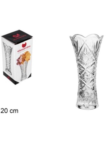 FLORERO CRISTAL RIO 20CM
