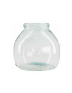 FLORERO  VIDRIO RECICLADO Ø21X20CM