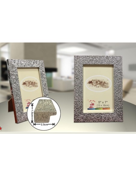 PORTAFOTO PLATA PS-718 13X18CM (12/36)