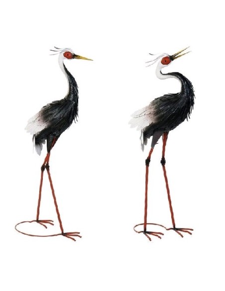 FIGURA METAL 29X30X96 GARZA 2 SURT.