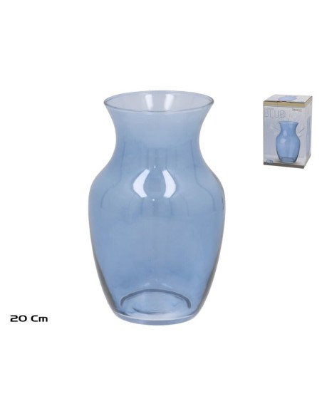 FLORERO BLUE 20CM IRIA