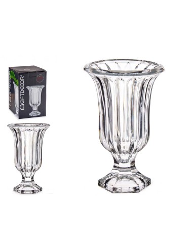 COPA VIDRIO 15X24CM RAYAS