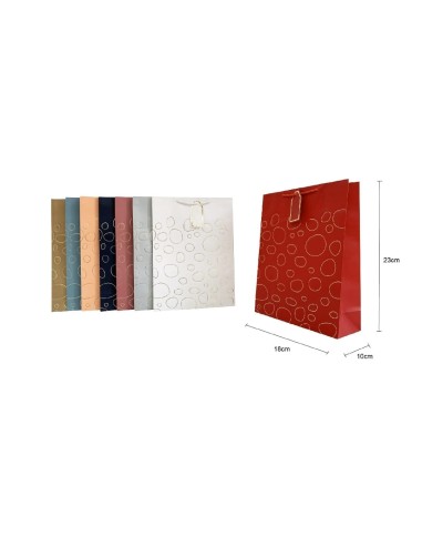 BOLSA DE REGALO 18X23X10CM SURT.COL. (422816)