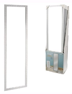 ESPEJO BRIGHT 127X35CM - PLATA