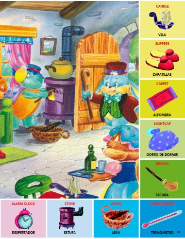 DICCIONARIO VISUAL INFANTIL ESP-INGLES