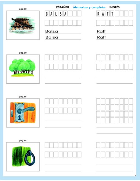 DICCIONARIO VISUAL INFANTIL ESP-INGLES