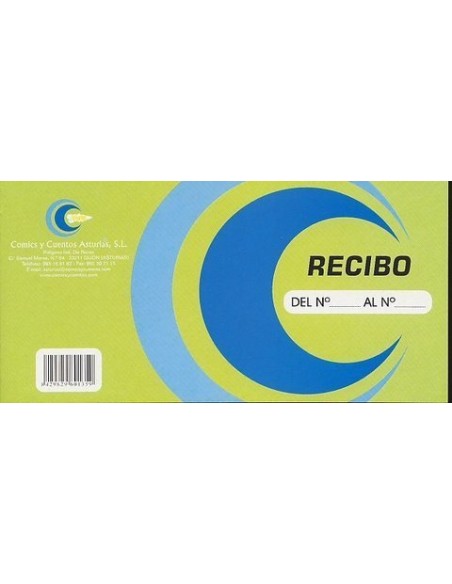 TALONARIO RECIBO HORIZONTAL