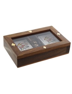 JUEGO SET 3 SHEESHAM CRISTAL 18X11,5X4