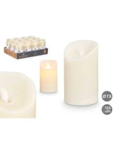 VELA LED CREMA MEDIANA