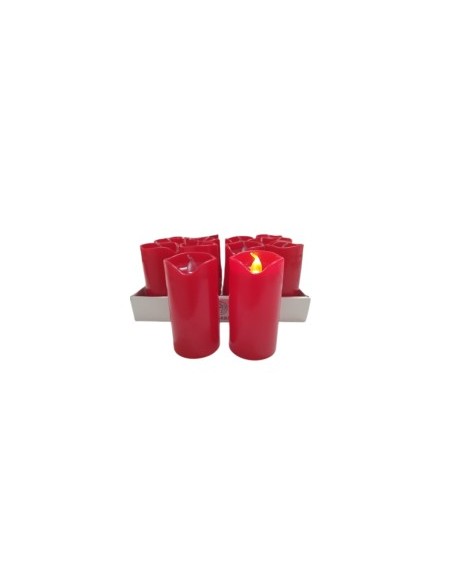 VELA LED ROJA  5X10