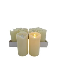 VELA LED CREMA 5X10CM