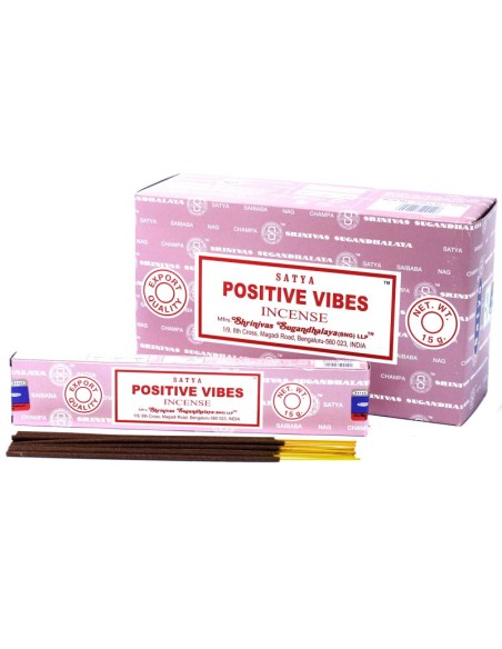 INCIENSO 15G 12 STICKS POSITIVE VIBES