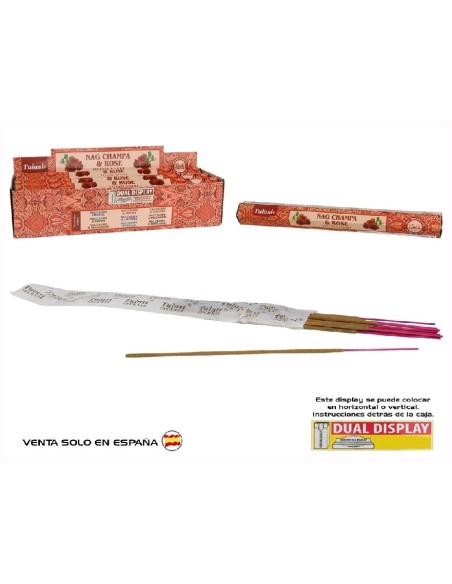 INCIENSO X15 TULASI NAG CHAMPA ROSE  96