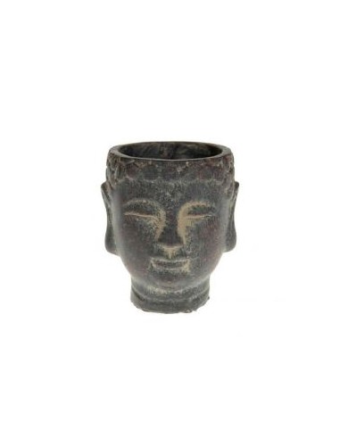 MACETERO BUDA CEMENTO  Ø14.5X15.5CM