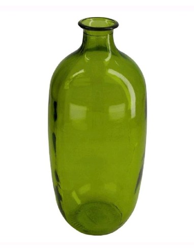 BOTELLA VIDRIO RECICLADO 13X31CM