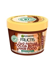 FRUCTIS MASCARILLA 390 ML CACAO BUTTER 97% NATURAL P/SECO