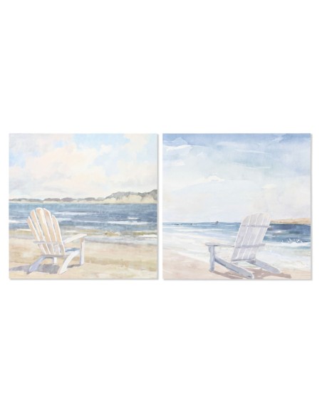 CUADRO LIENZO PINO 60X2,8X60 PLAYA 2 SURT.