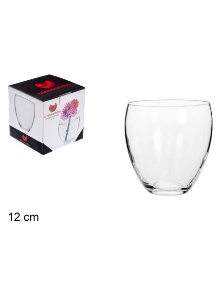 FLORERO CRISTAL 11X12CM