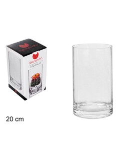 FLORERO CRISTAL REDONDO 12X12X20CM