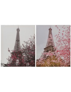 CUADRO TORRE EIFFEL 2 SURTIDOS 40X50X1,8 CM