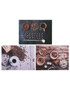 CUADRO CAFÉ 30X40X1.5CM 3 SURTIDOS