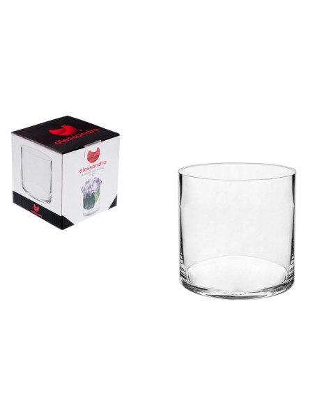 FLORERO CRISTAL 12x12CM