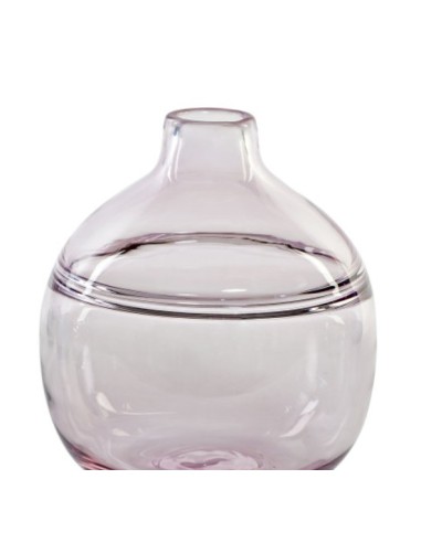 JARRON CRISTAL 19X19X21 19 ROSA