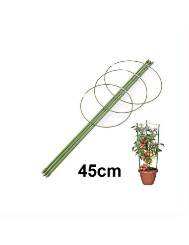 SOPORTE PLANTAS 3 NIVELES 45 CM