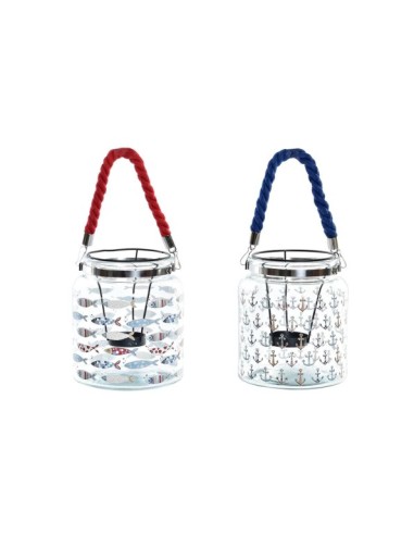 PORTAVELA CRISTAL 16X16X19 2,7L, COSTA 2 SURT.