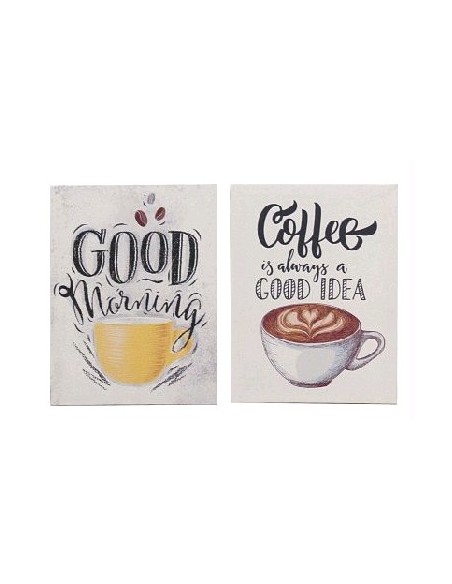 CUADRO CAFE DECORACION 2 SURT 30X40 CM